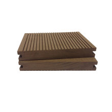 Solid Grooved Durable Waterproof Anti-Slip Fire-Retardant Termite-Free WPC Decking